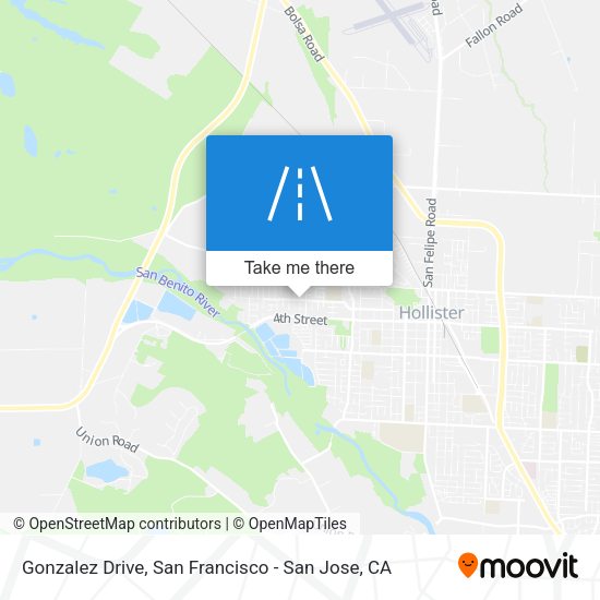 Mapa de Gonzalez Drive
