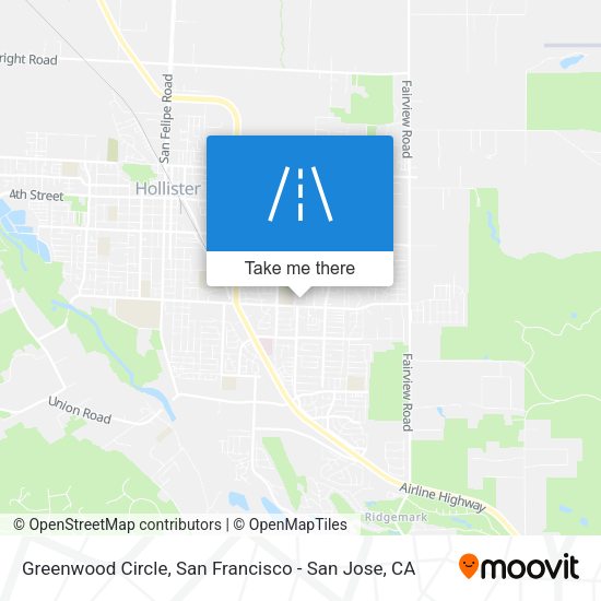 Mapa de Greenwood Circle