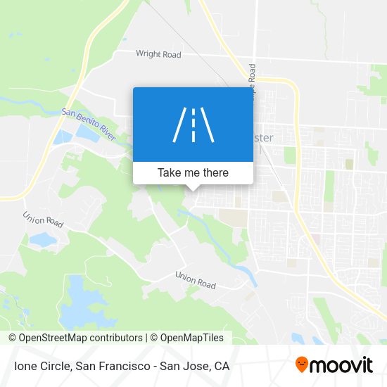Mapa de Ione Circle