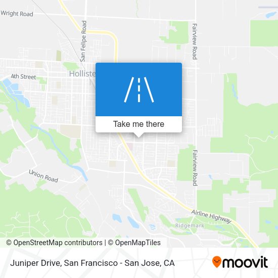 Mapa de Juniper Drive