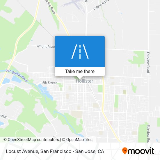 Mapa de Locust Avenue