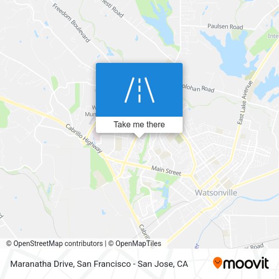 Maranatha Drive map
