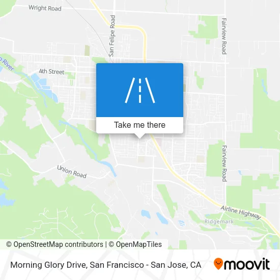Mapa de Morning Glory Drive