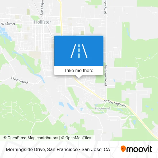 Morningside Drive map