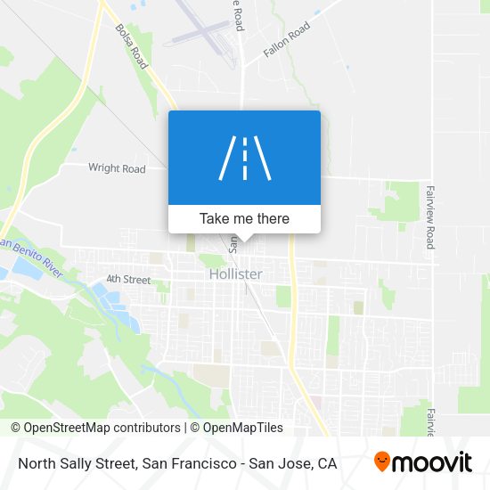 Mapa de North Sally Street