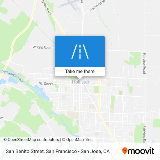 Mapa de San Benito Street