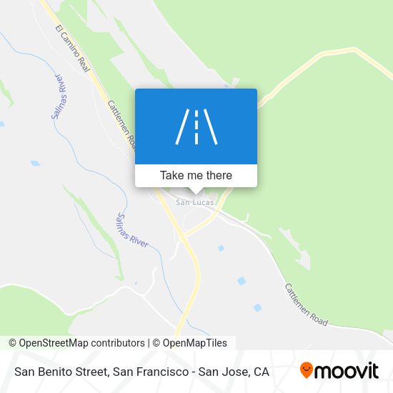 San Benito Street map