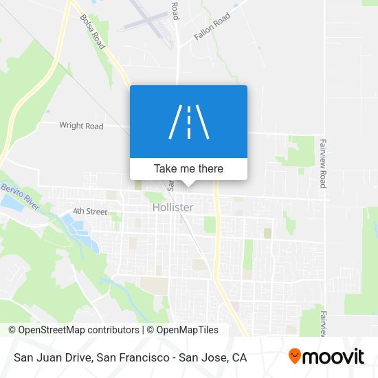 Mapa de San Juan Drive