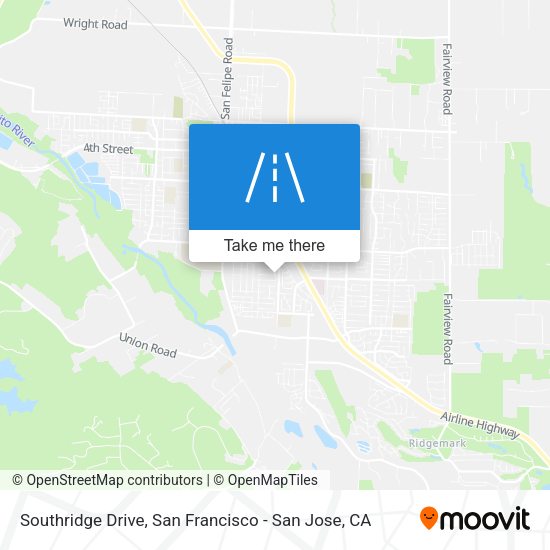 Mapa de Southridge Drive