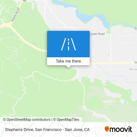 Mapa de Stephens Drive