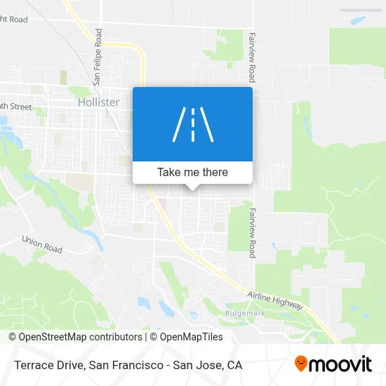 Terrace Drive map