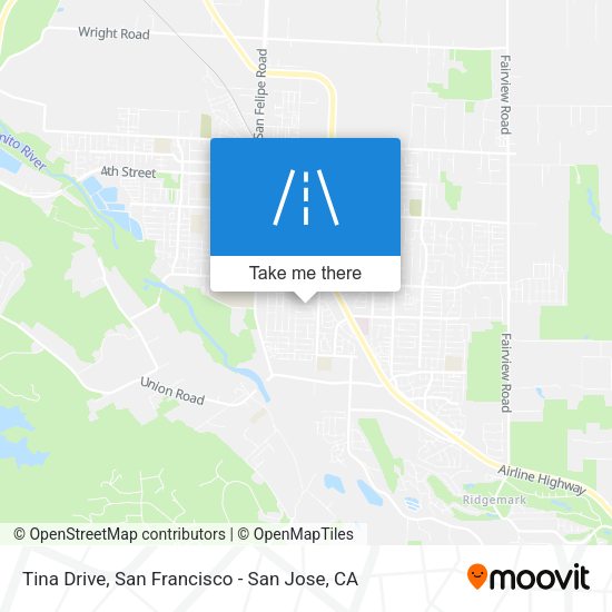 Mapa de Tina Drive