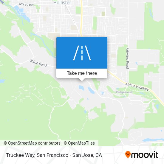 Mapa de Truckee Way