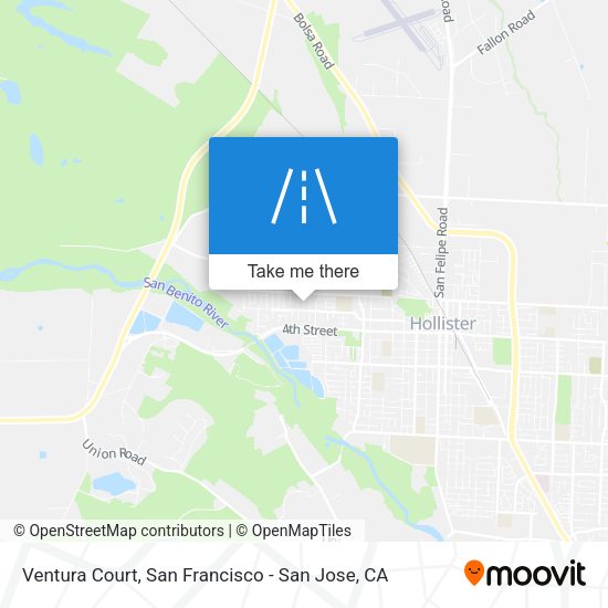 Ventura Court map