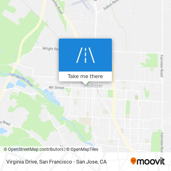 Virginia Drive map