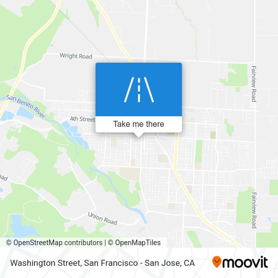 Mapa de Washington Street