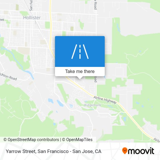 Mapa de Yarrow Street