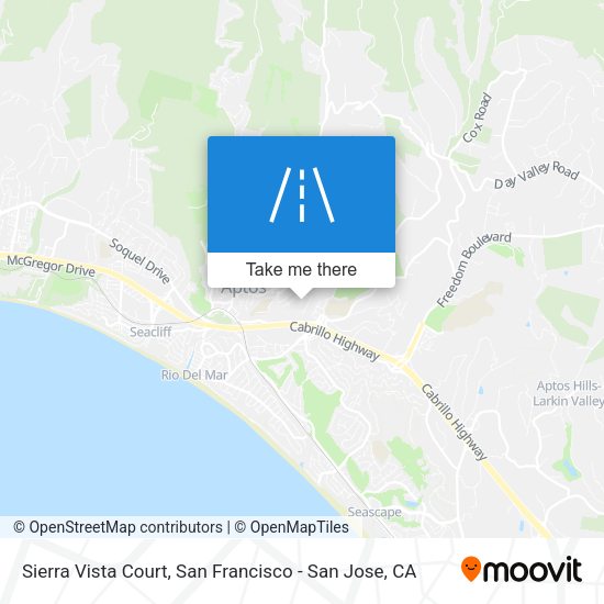 Sierra Vista Court map