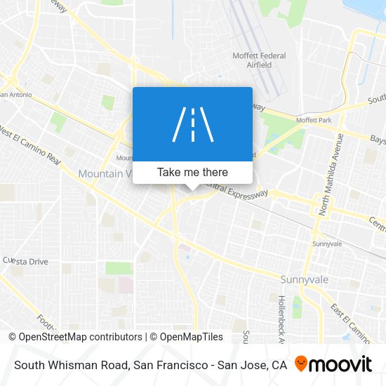 Mapa de South Whisman Road
