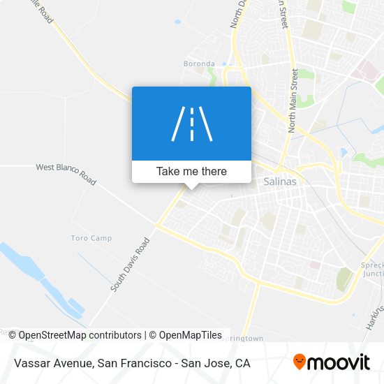 Mapa de Vassar Avenue