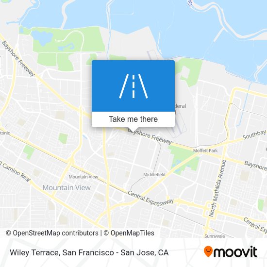 Wiley Terrace map