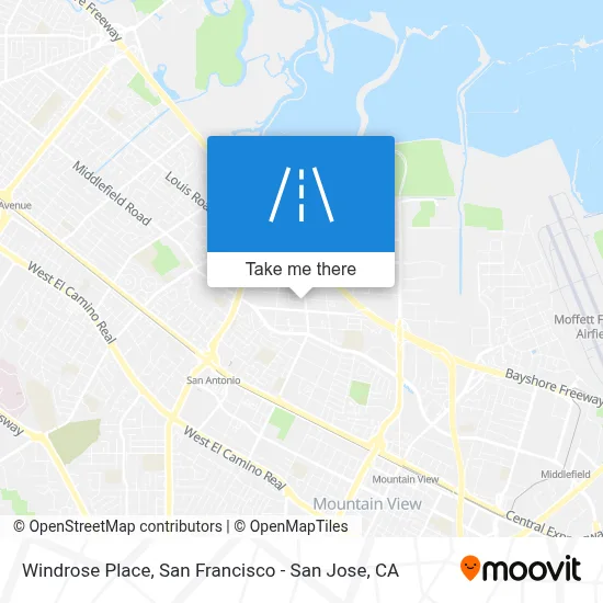 Windrose Place map