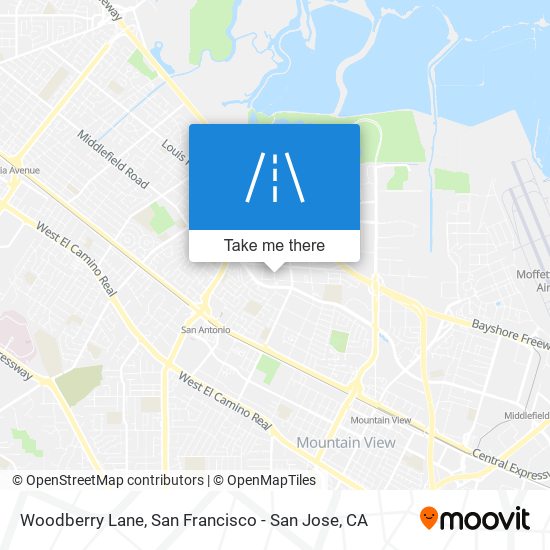 Woodberry Lane map