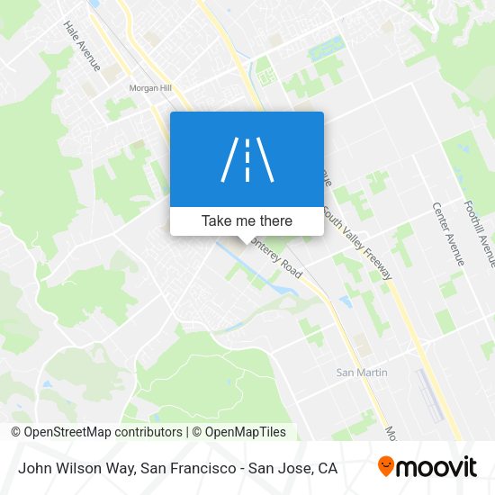 John Wilson Way map