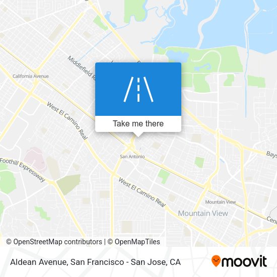 Mapa de Aldean Avenue