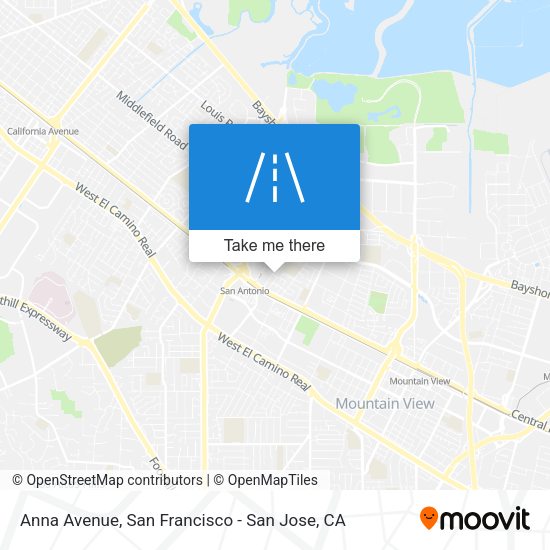 Mapa de Anna Avenue