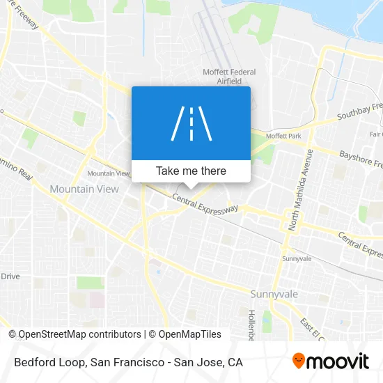 Bedford Loop map