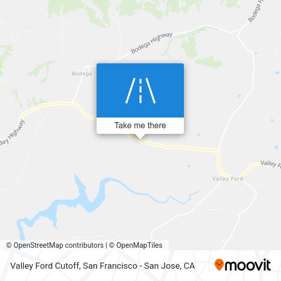Mapa de Valley Ford Cutoff