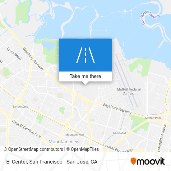 Mapa de El Center