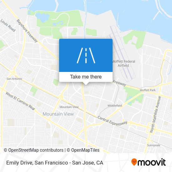 Mapa de Emily Drive