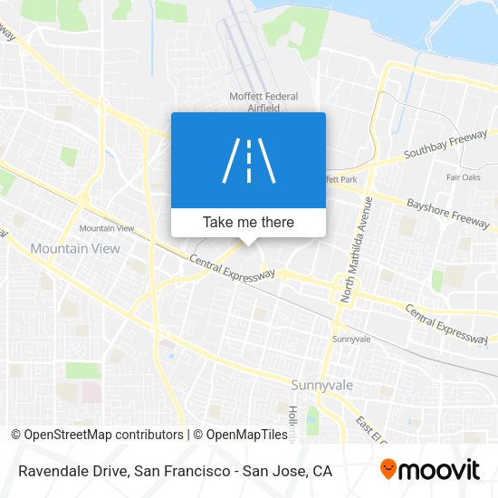 Mapa de Ravendale Drive