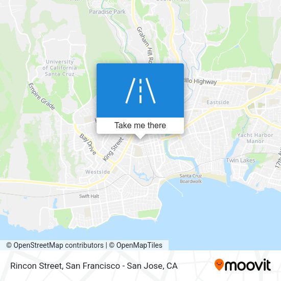 Mapa de Rincon Street
