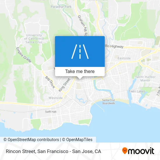 Rincon Street map
