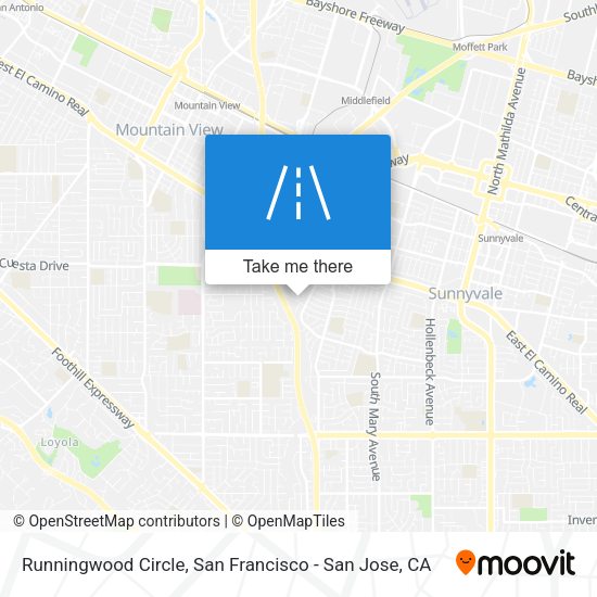Runningwood Circle map