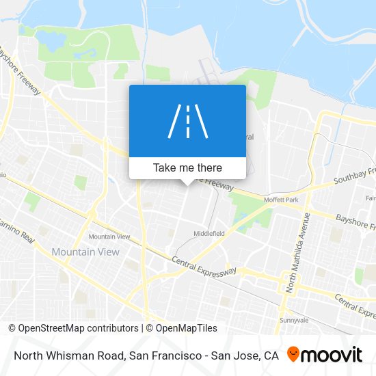 North Whisman Road map