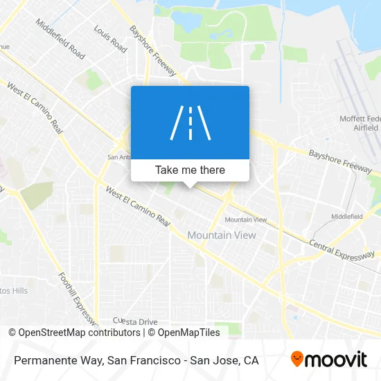 Permanente Way map