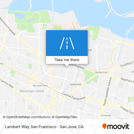 Lambert Way map