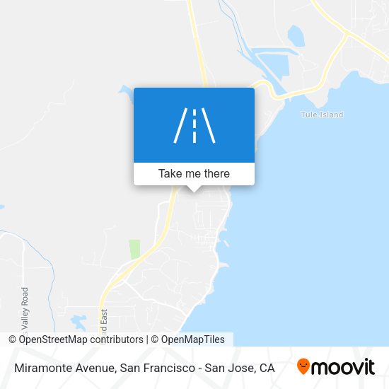 Mapa de Miramonte Avenue