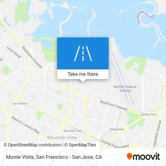 Mapa de Monte Vista