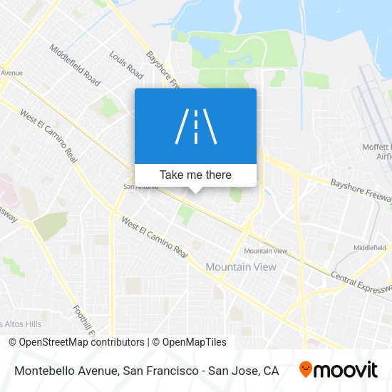 Montebello Avenue map