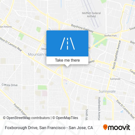 Foxborough Drive map