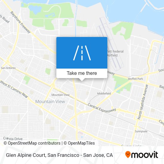 Glen Alpine Court map