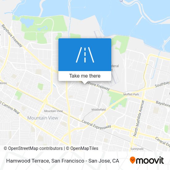 Mapa de Hamwood Terrace
