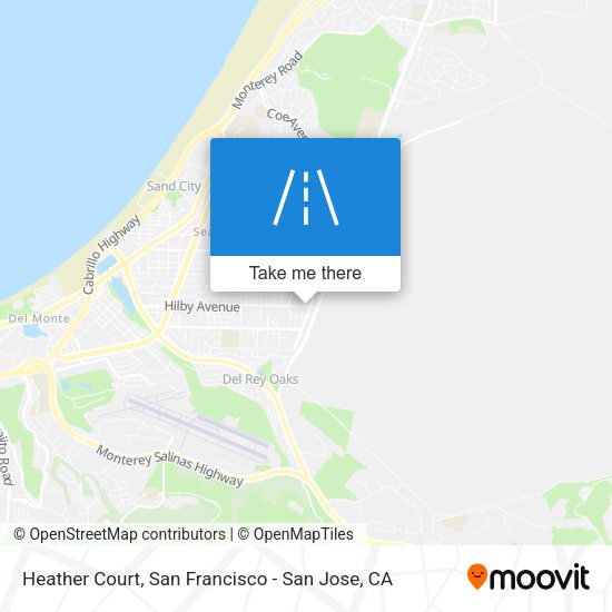 Mapa de Heather Court