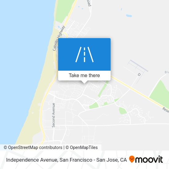 Independence Avenue map