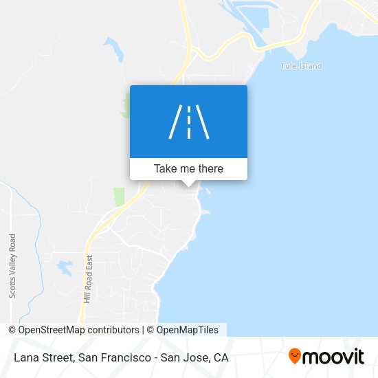 Mapa de Lana Street